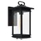 Cwi Lighting Oakwood 1 Light Outdoor Black Wall Lantern 0422W7-1-101 - alternate 4